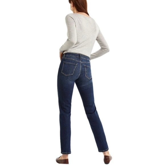 reitmans The Insider Straight Denim Blue Jeans 33 Petite - Picture 3 of 12